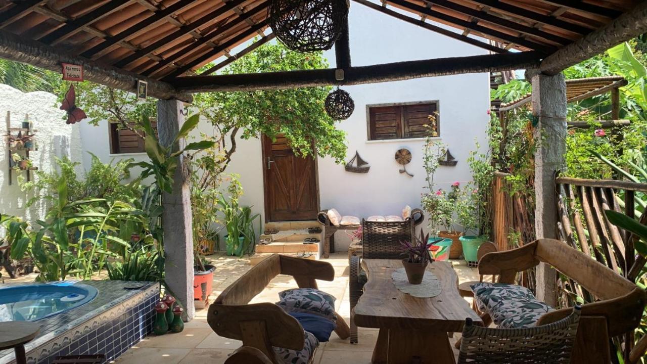 Pousada da Lucinha Canoa Quebrada Exterior foto